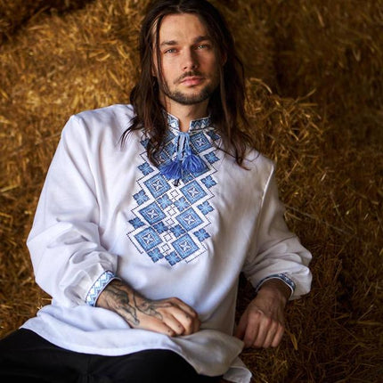 Ukrainian men's embroidery shirt