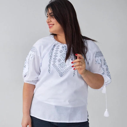 Ukrainian embroidered blouse Vyshyvanka for women