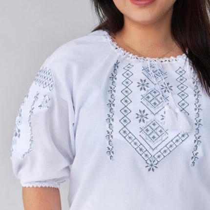 Ukrainian embroidered blouse Vyshyvanka for women