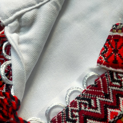 Ukrainian Men's White Embroidered Shirt – Woven Vyshyvanka