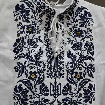 Ukrainian vyshyvanka shirt for boys