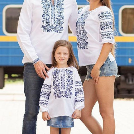 Women's blouse with embroidery