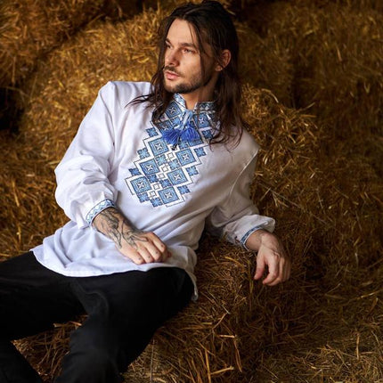 Ukrainian men's embroidery shirt