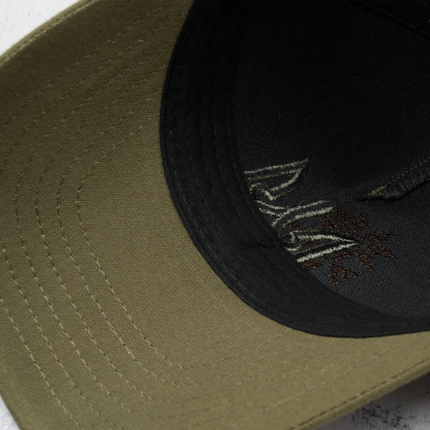 Ukrainian baseball cap with embroidered tryzub