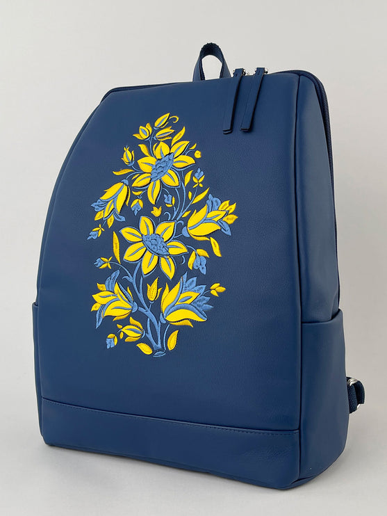 Women's backpack with a laptop compartment