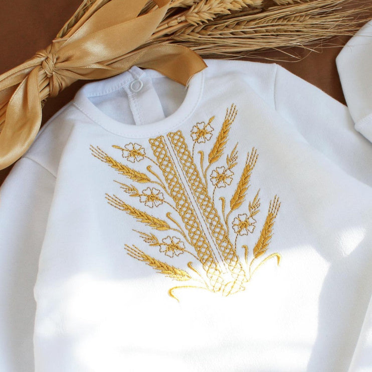 Christening set for baby boy