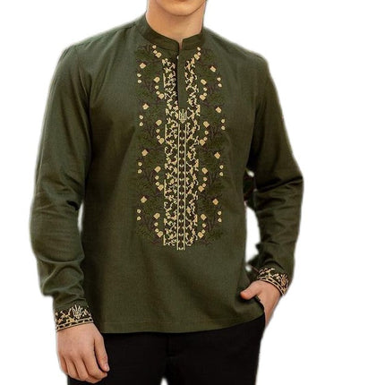 Designer men's vyshyvanka shirt