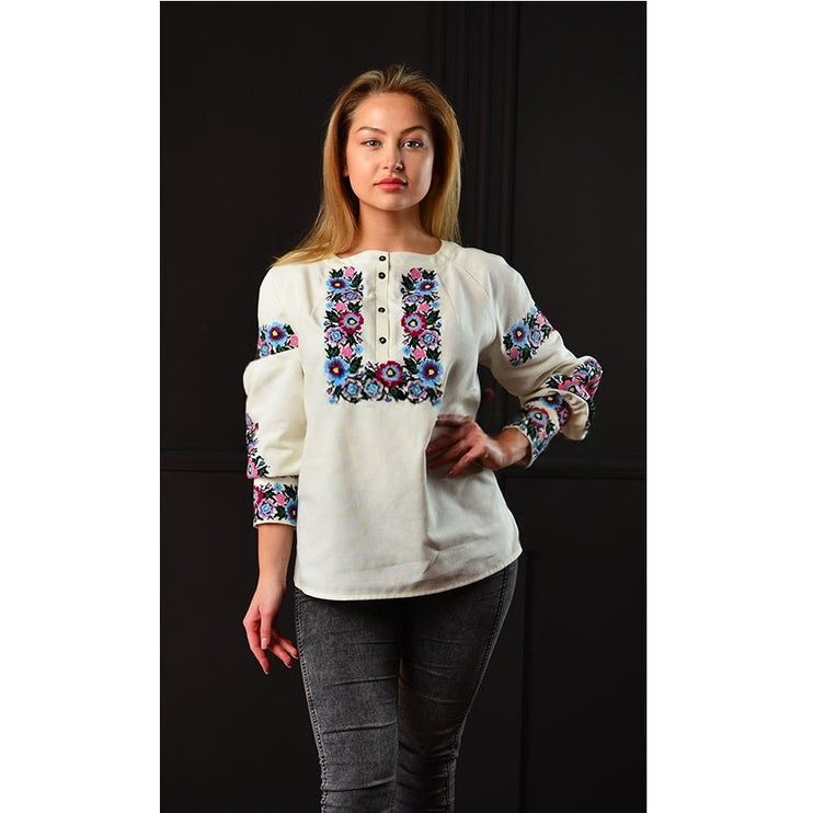 women's embroidered blouse