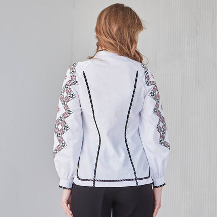 Embroidered blouse in Ukrainian style