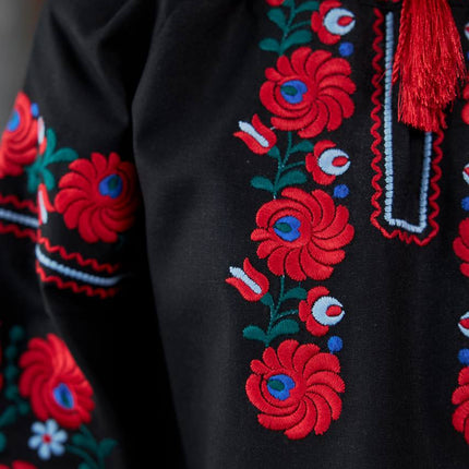 Embroidered blouse for women Petrykivka