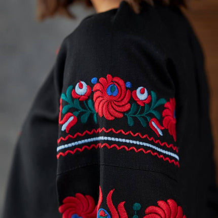 Embroidered blouse for women Petrykivka