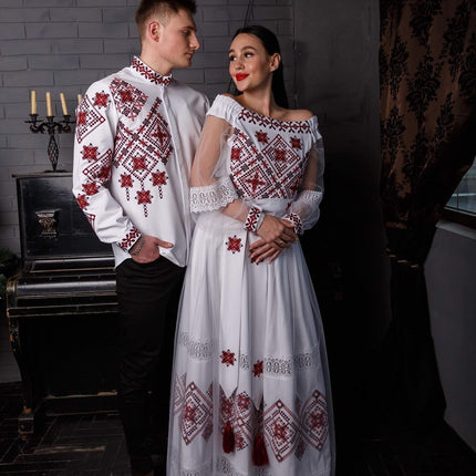 Ukrainian men's embroidered shirt