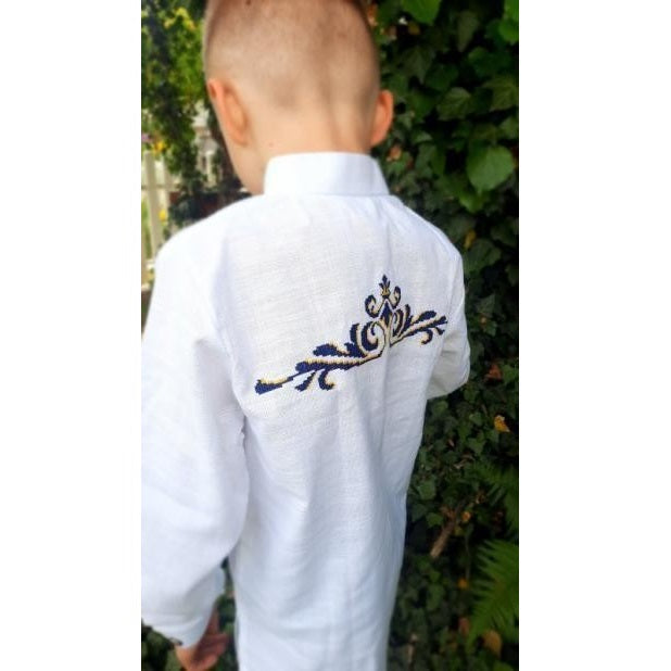 Embroidered vyshyvanka shirt for boys