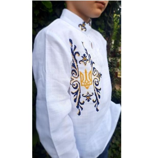 Embroidered vyshyvanka shirt for boys