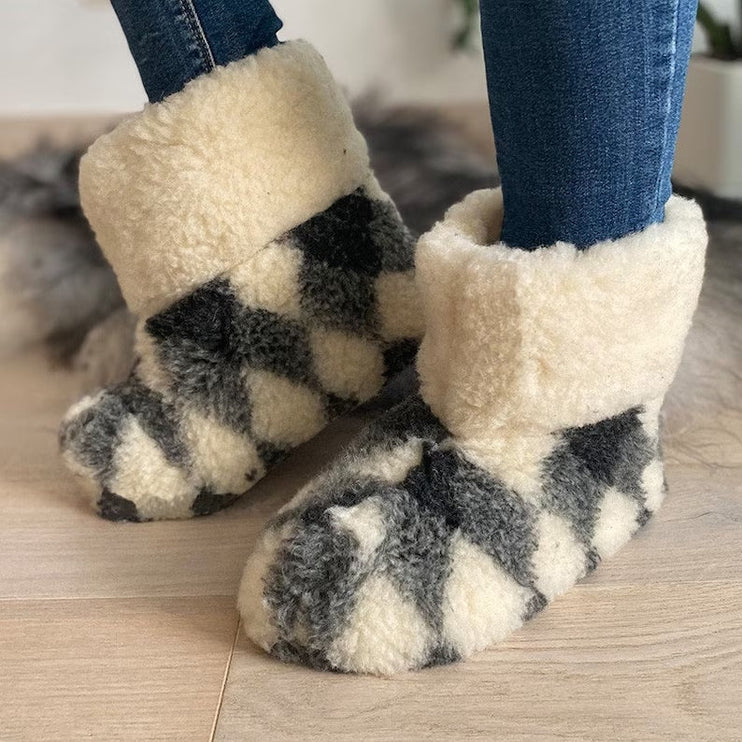 House slippers wool