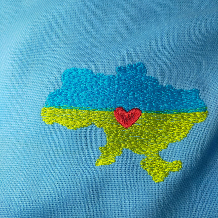 Women's shirt with embroidery Banderivka
