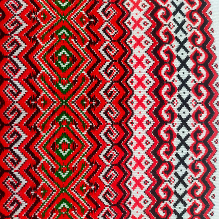 Ukrainian embroidered wedding towel