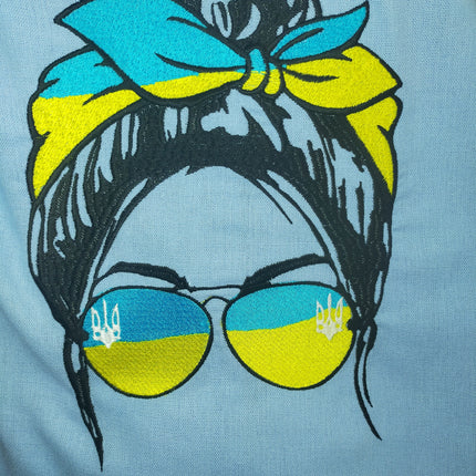 Women's shirt with embroidery Banderivka
