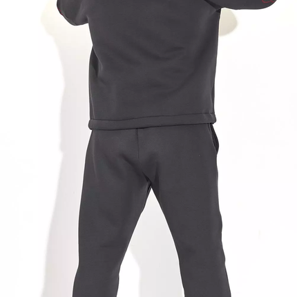 Men’s Ukrainian Embroidered Tracksuit with Trident Emblem