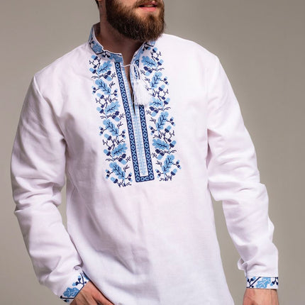Men's vyshyvanka with Oak pattern