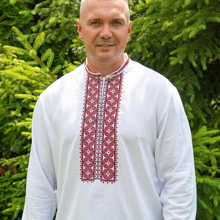 Men's embroidered shirt