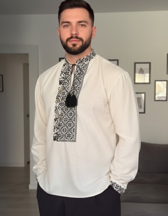 Men’s Ukrainian Linen Vyshyvanka
