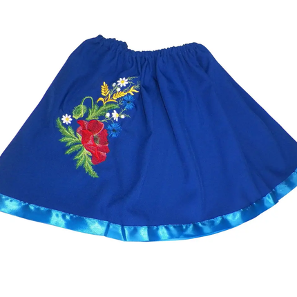 Skirt in Ukrainian style for a girl
