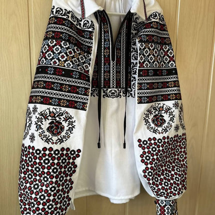 Traditional Ukrainian Embroidered Blouse