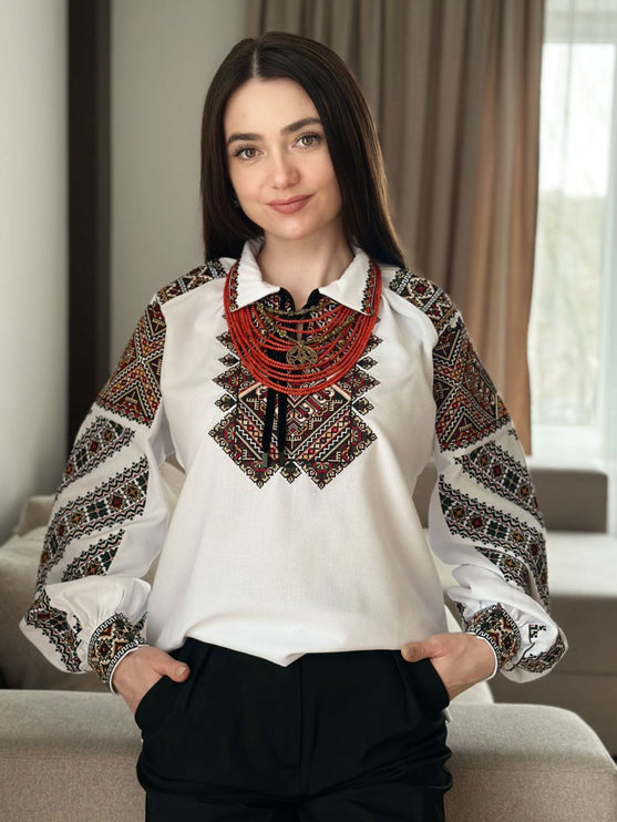 Traditional Ukrainian vyshyvanka