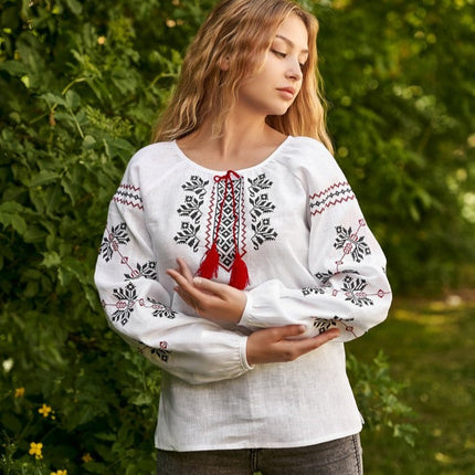 Traditional ukrainian women's vyshyvanka