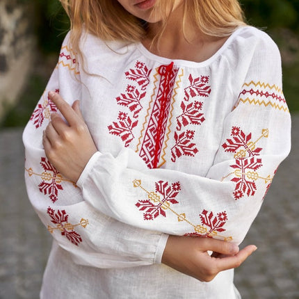 Traditional ukrainian women's vyshyvanka