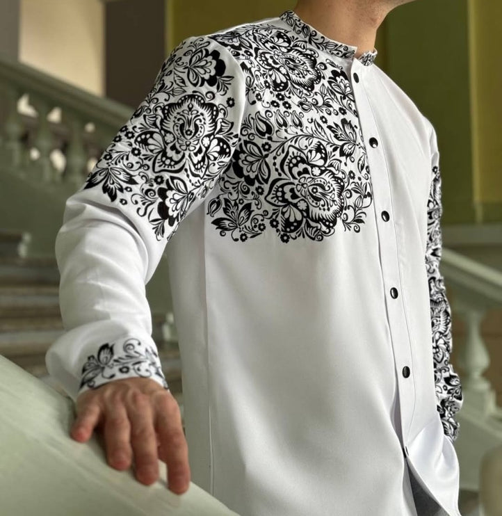 Ukrainian Men’s Embroidered Shirt
