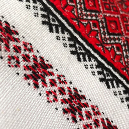 Embroidered wedding towel