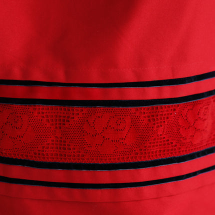 Ukrainian Embroidered Outfit for Girls – Red Traditional Vyshyvanka