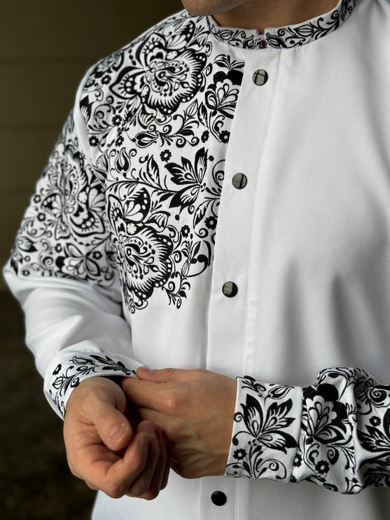 Ukrainian Men’s Embroidered Shirt