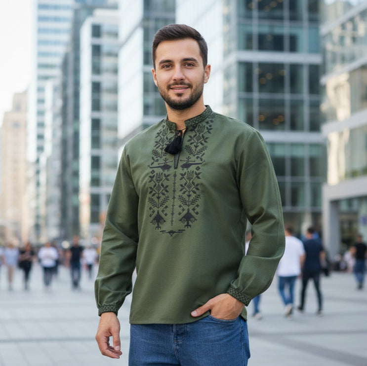 Ukrainian President Zelensky's Vyshyvanka