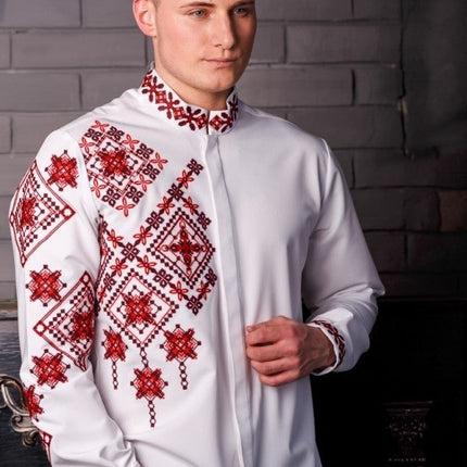 Ukrainian men's embroidered shirt