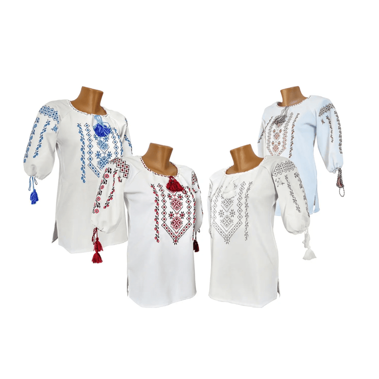 Ukrainian embroidered blouse