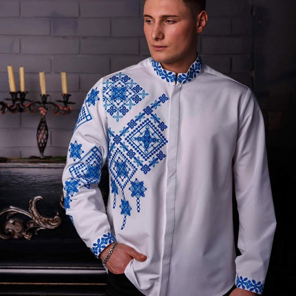 Ukrainian men's embroidered shirt