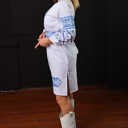 Ukrainian vyshyvanka dress