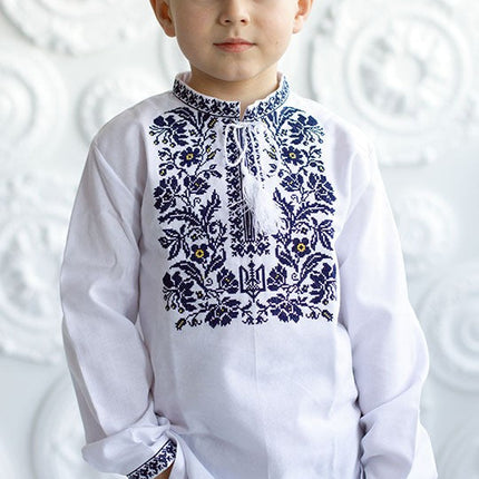 Women's blouse with embroidery