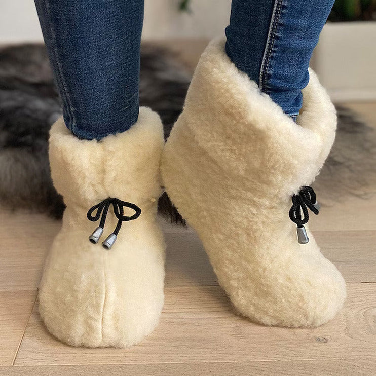 Ukrainian wool slippers