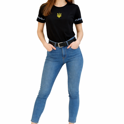Unisex Ukrainian Embroidered T-Shirt