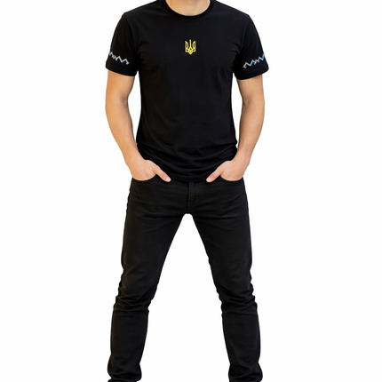 Unisex Ukrainian Embroidered T-Shirt