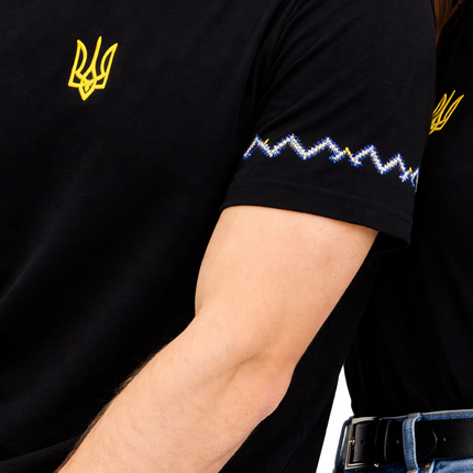 Unisex Ukrainian Embroidered T-Shirt