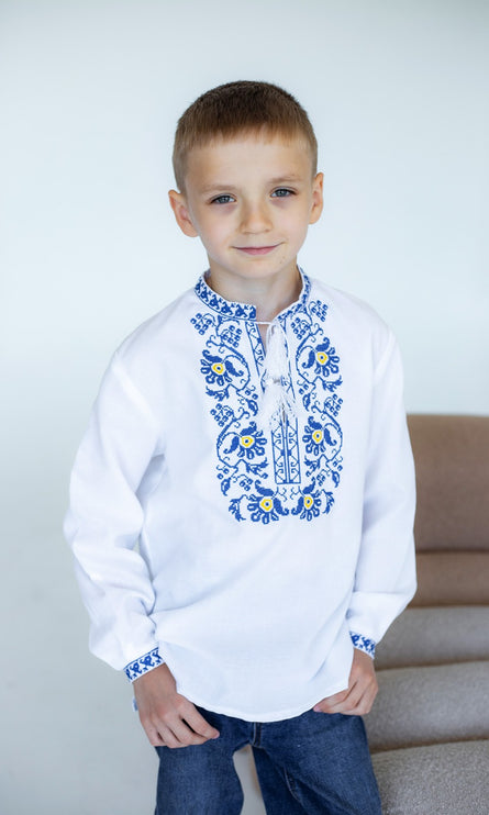 Boys’ Ukrainian Vyshyvanka Shirt
