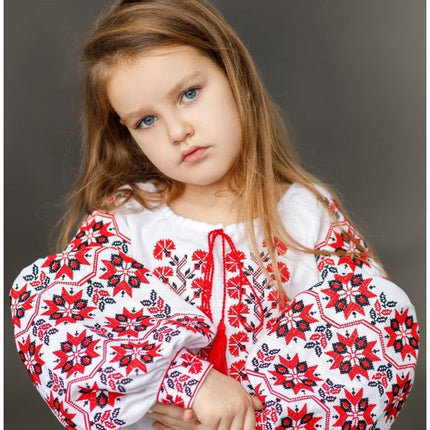 Vyshyvanka blouse for a girl