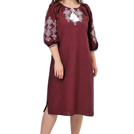 Women's  Ukrainian Embroidered Dress