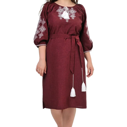Women's  Ukrainian Embroidered Dress