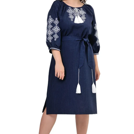 Women's  Ukrainian Embroidered Dress
